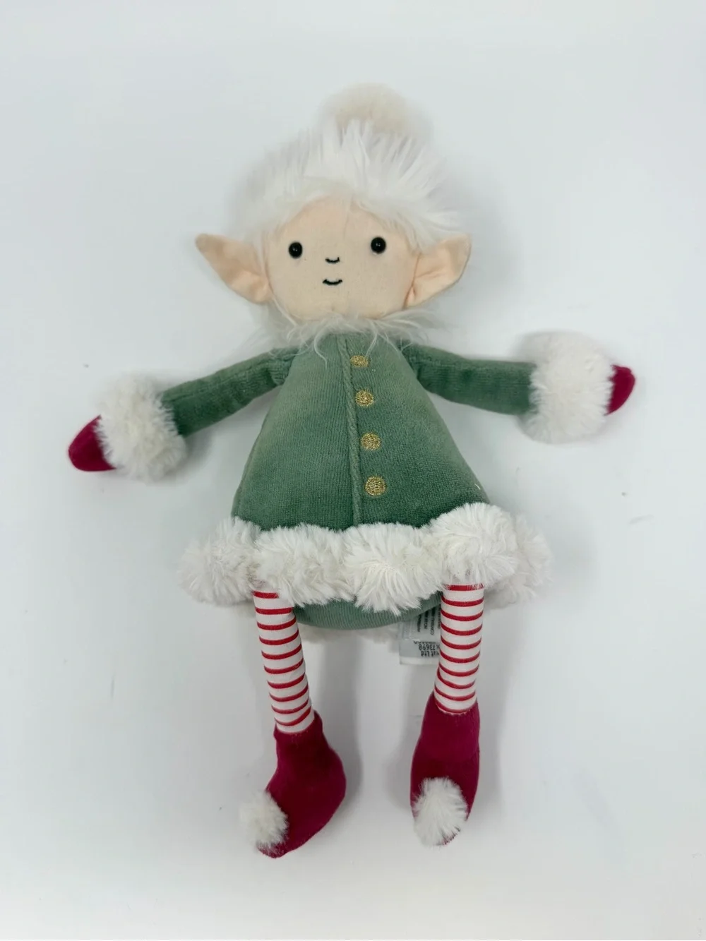 Jellycat Leffy Elf Plush Doll Holiday Collectible
